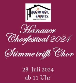 Großer Frauenchor und Ensemble „Con Anima“ am 28.07.24 beim Hanauer Chorfestival